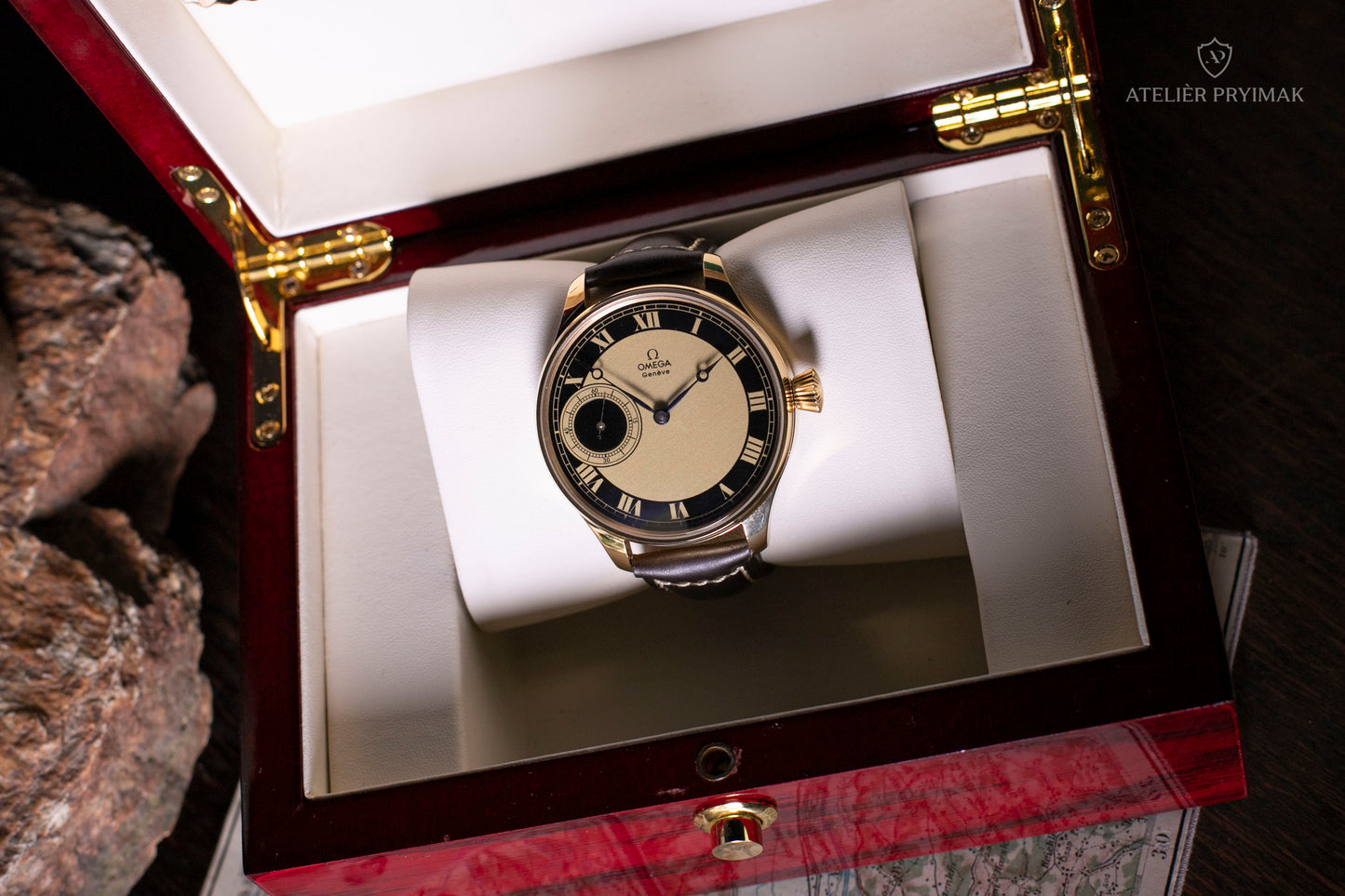 Antique Swiss silver watch OMEGA 1895