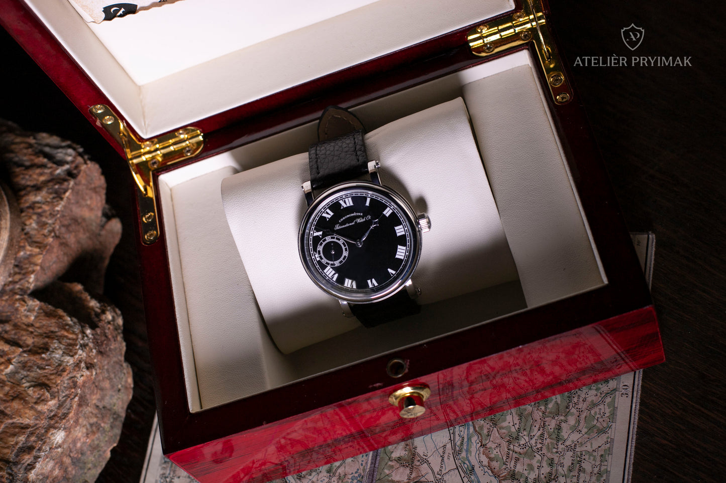 Exclusive skeleton watch IWC SCHAFFHAUSEN Old Town Astronomical Clock 1410 