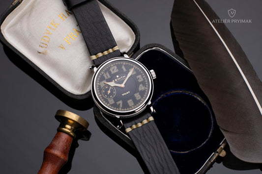 Letecké /pilotní starožitné hodinky ZENITH 1930