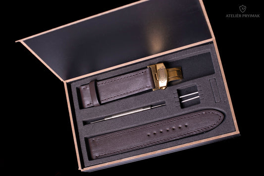 Řemínek na Hodinky Atelier Pryimak z Luxusní Kupónové Kůže
