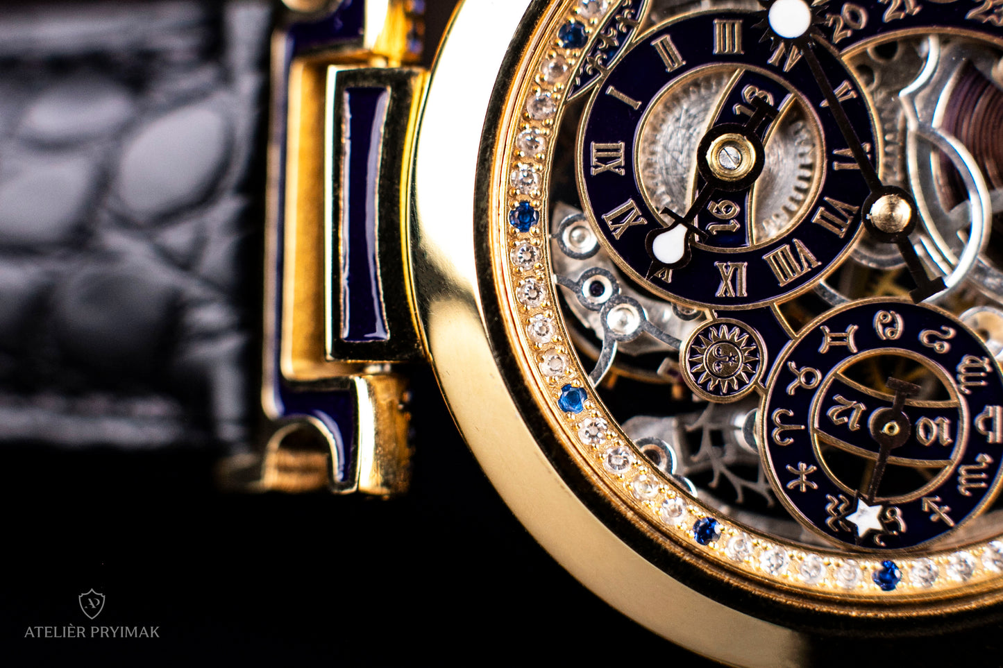 Exclusive skeleton watch OMEGA "Old Town Astronomical Clock 1410" 