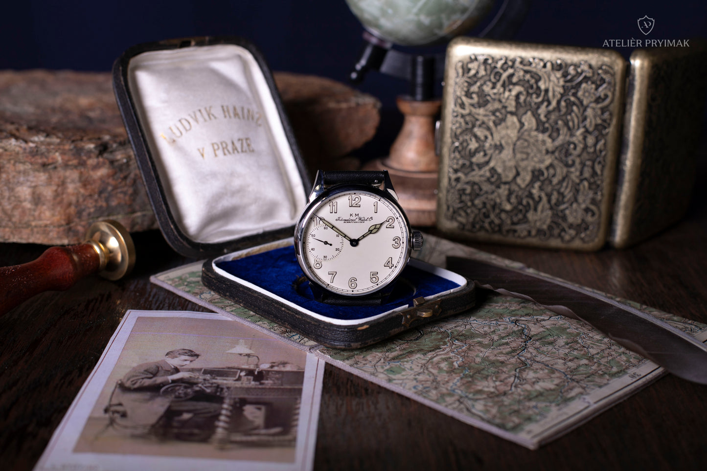 Exclusive skeleton watch IWC SCHAFFHAUSEN Old Town Astronomical Clock 1410 