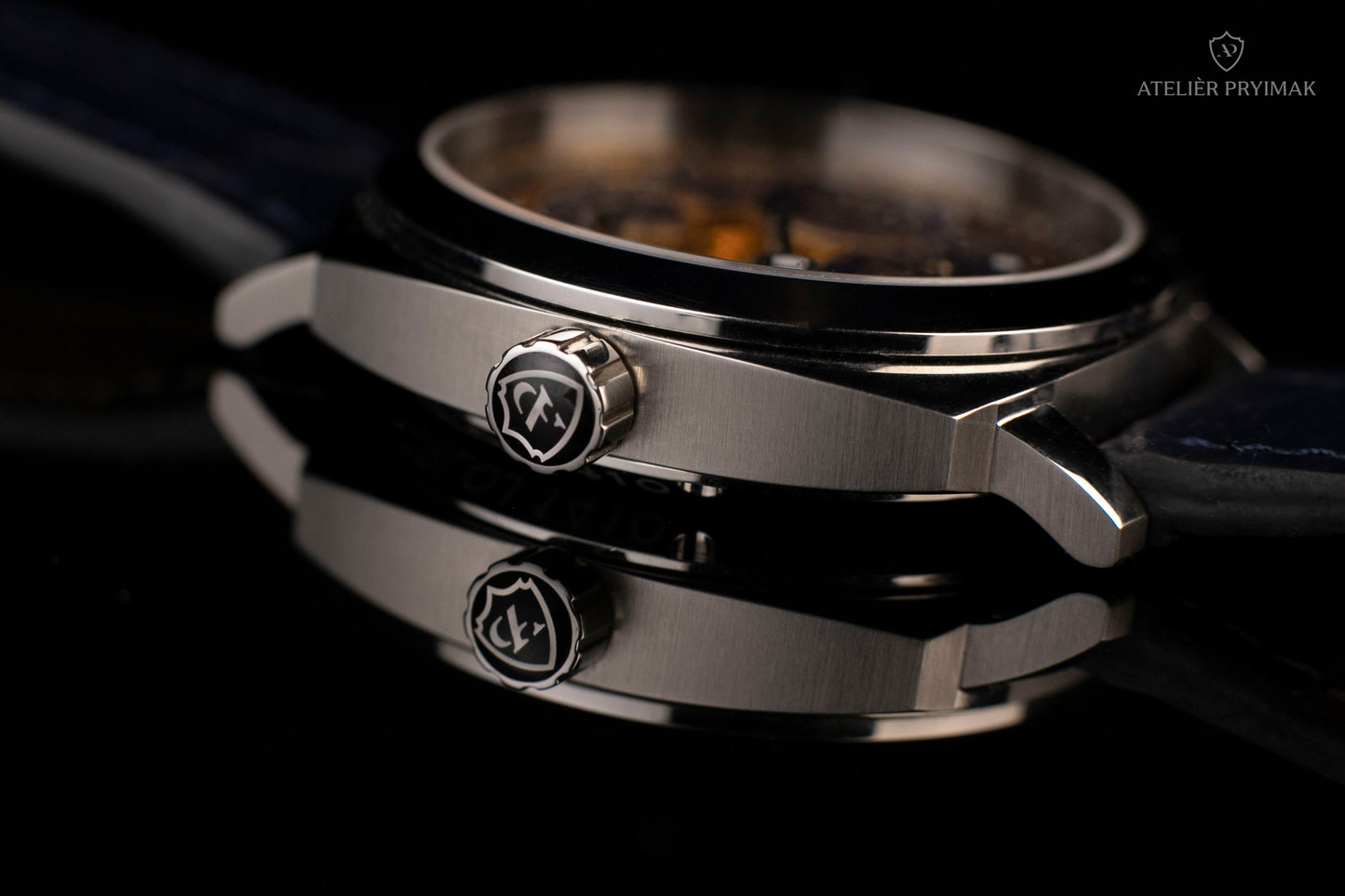 Skeletové Hodinky Atelièr Pryimak "ORLOJ 1410"
