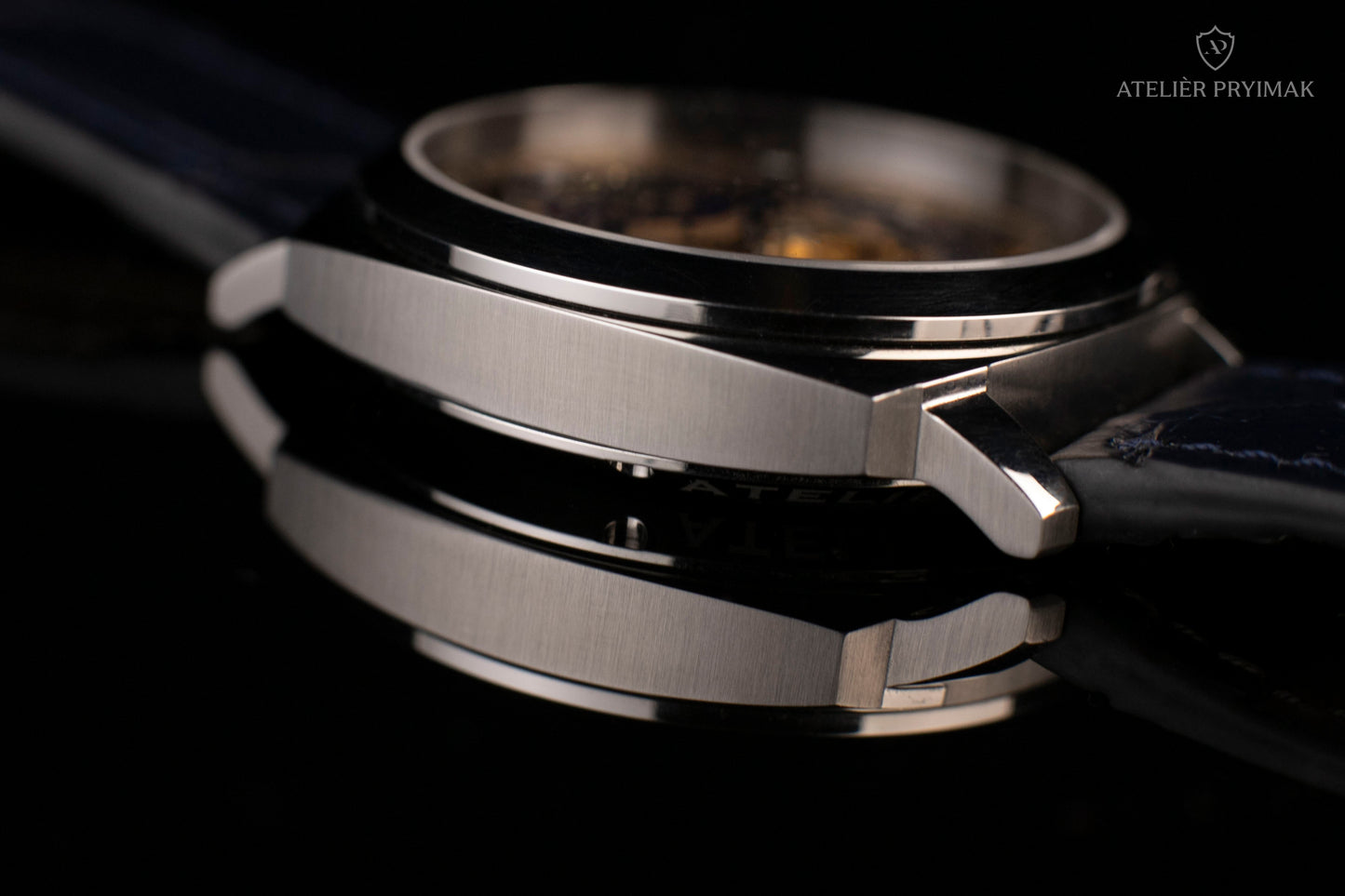 Skeletové Hodinky Atelièr Pryimak "ORLOJ 1410"