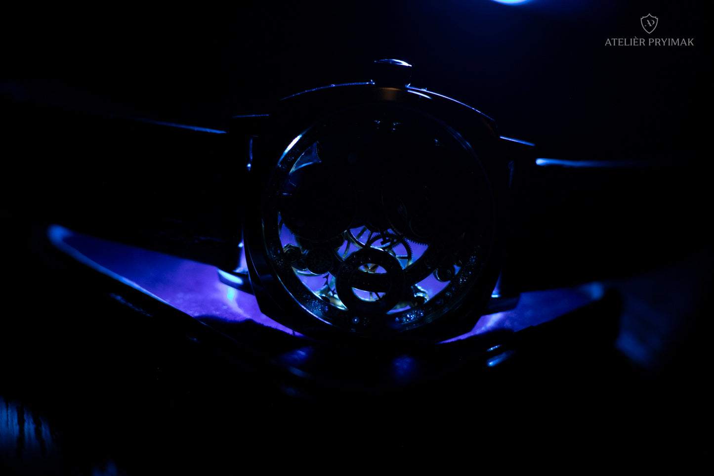 Skeletové Hodinky Atelièr Pryimak "ORLOJ 1410"