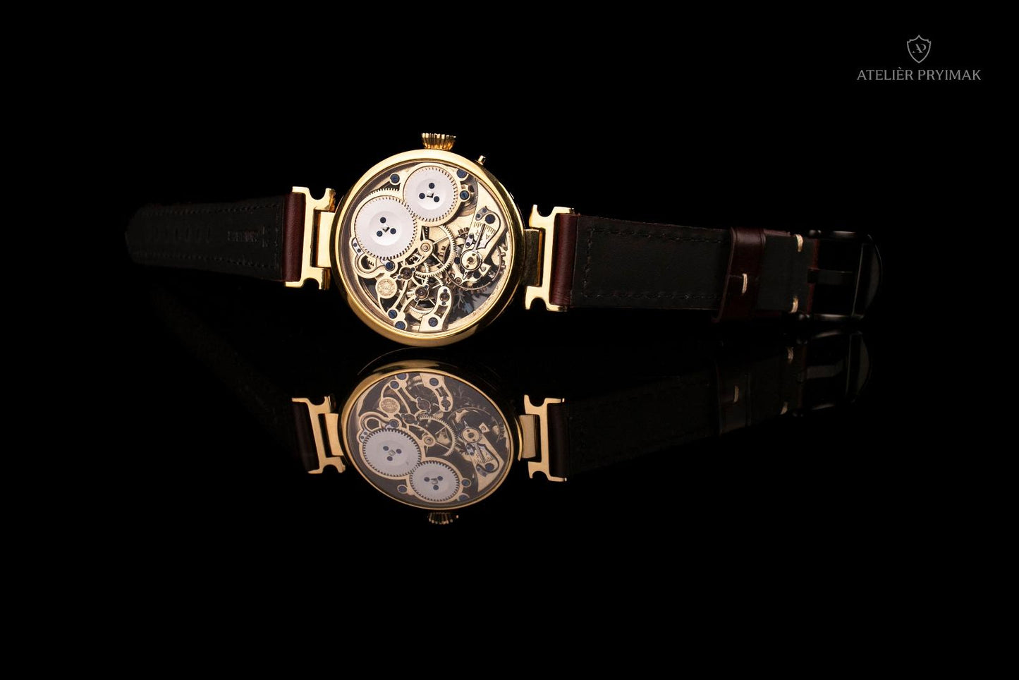 Exclusive skeleton watch IWC SCHAFFHAUSEN Old Town Astronomical Clock 1410 
