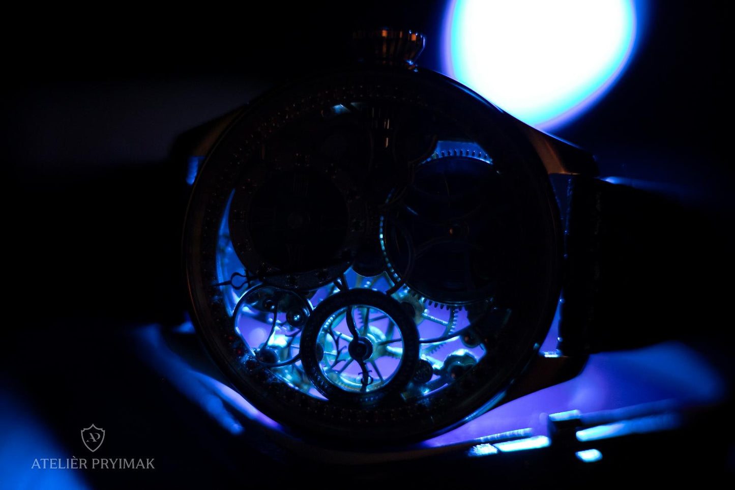 Exclusive antique skeleton watch OMEGA 1915