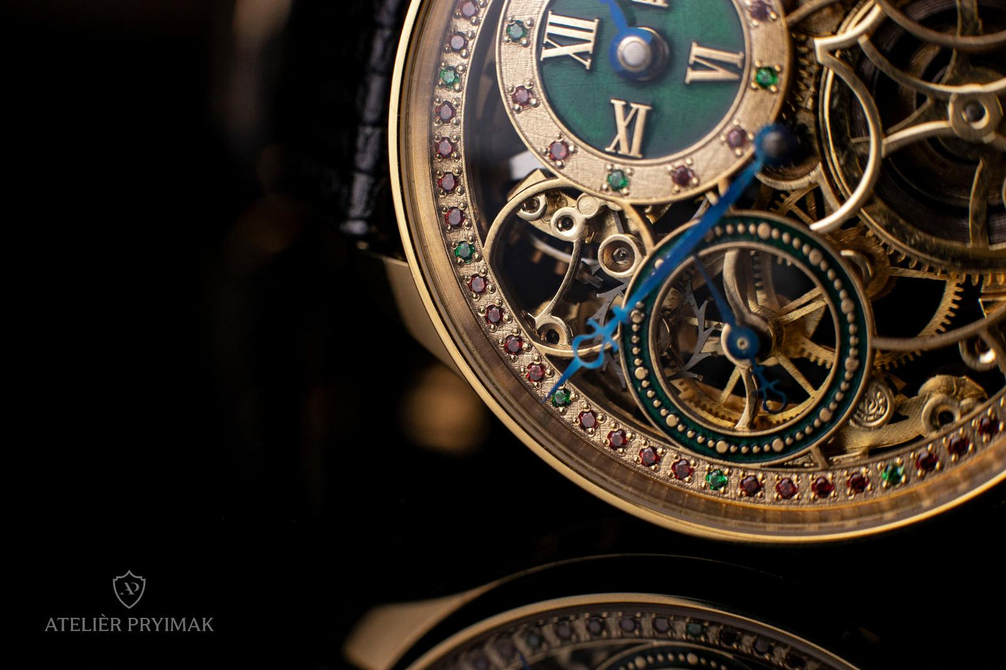 Exclusive antique skeleton watch OMEGA 1915