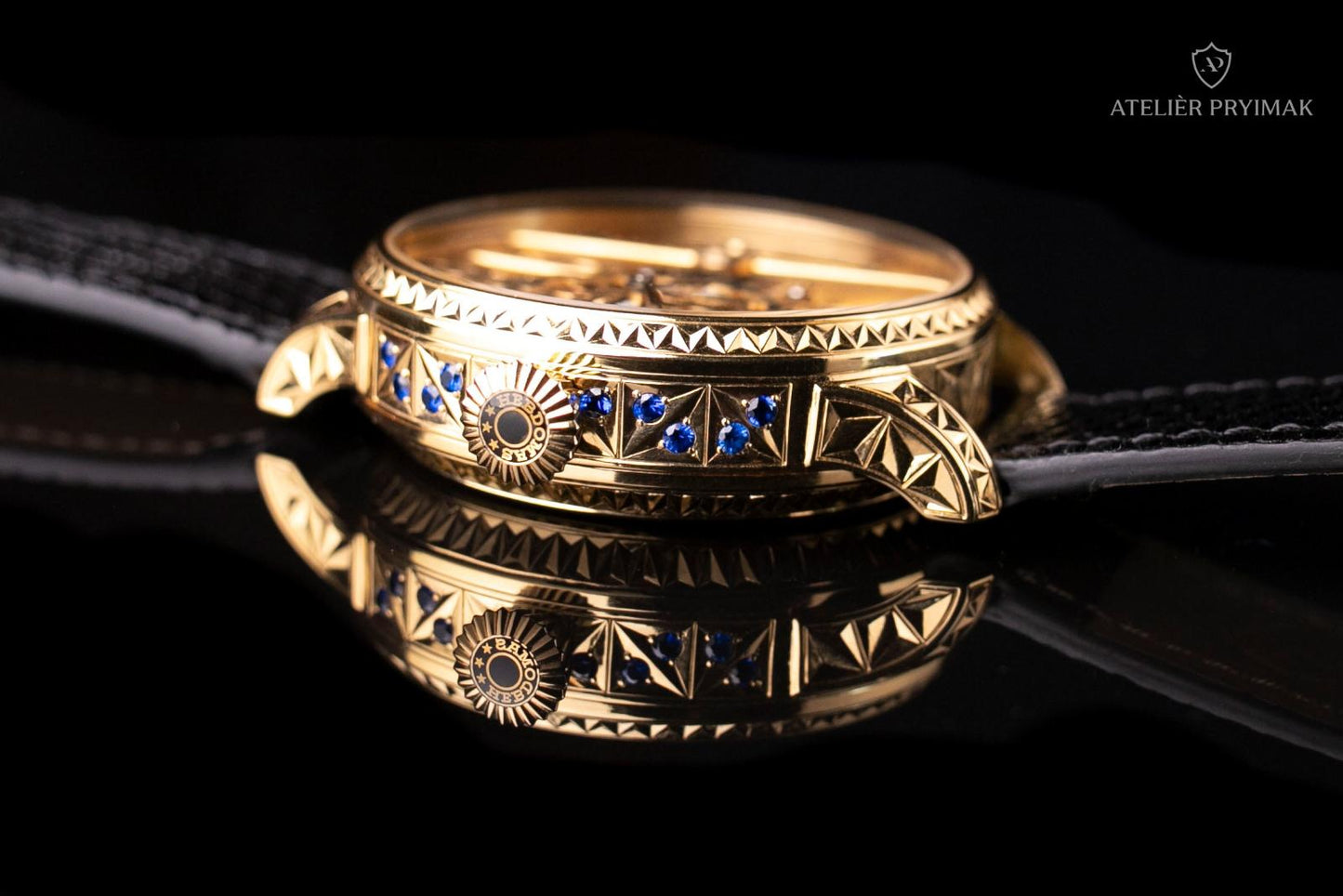 Unique antique 8-day watch HEBDOMAS 1900