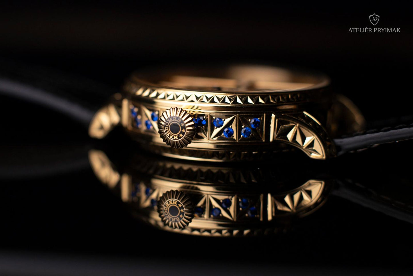 Unique antique 8-day watch HEBDOMAS 1900