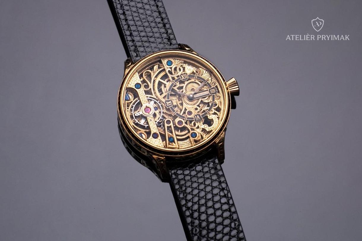 Unique antique 8-day watch HEBDOMAS 1900