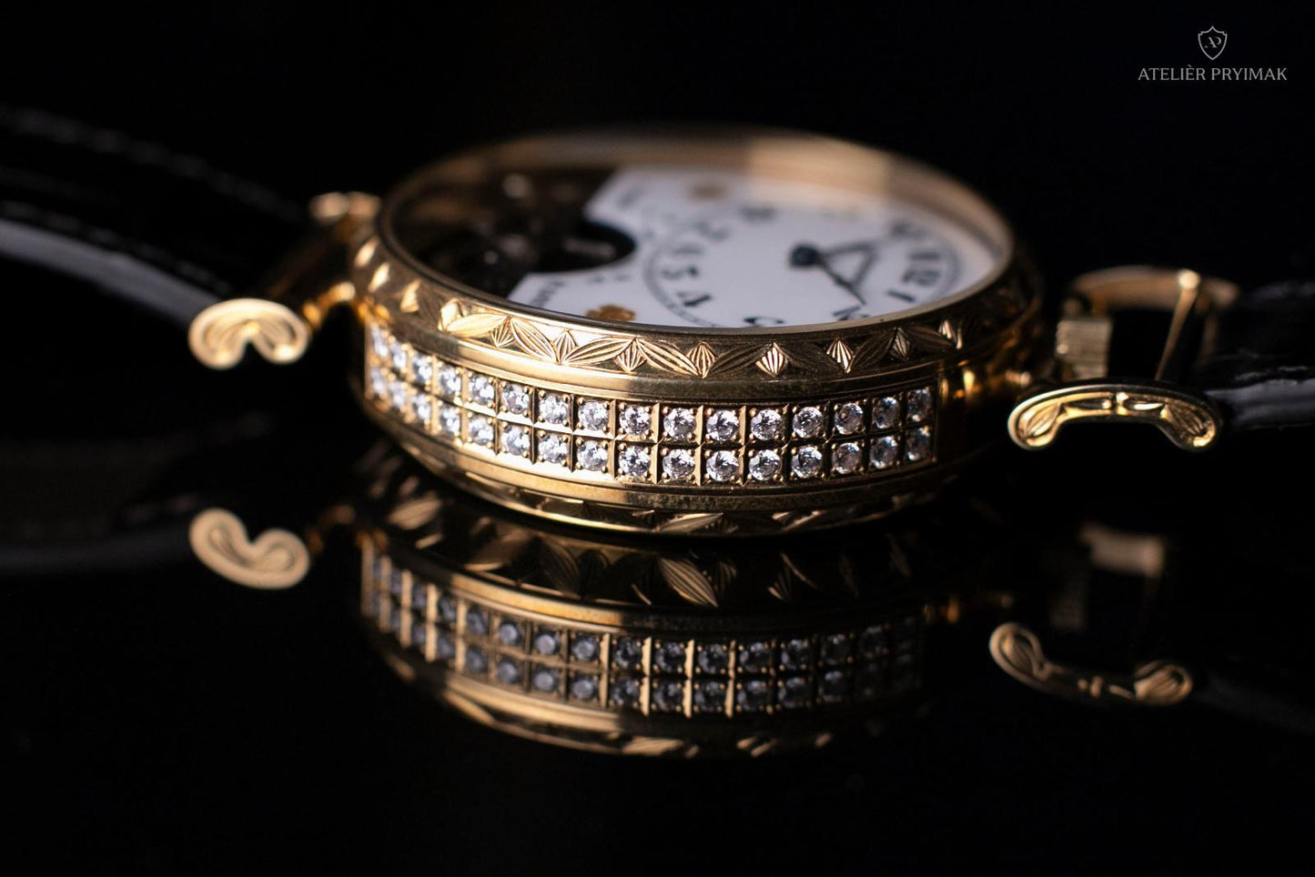 Unique antique 8-day watch HEBDOMAS 1900 