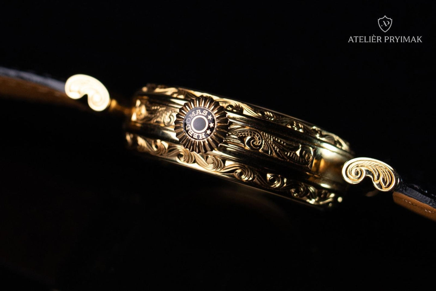 Unique antique 8-day watch HEBDOMAS 1910