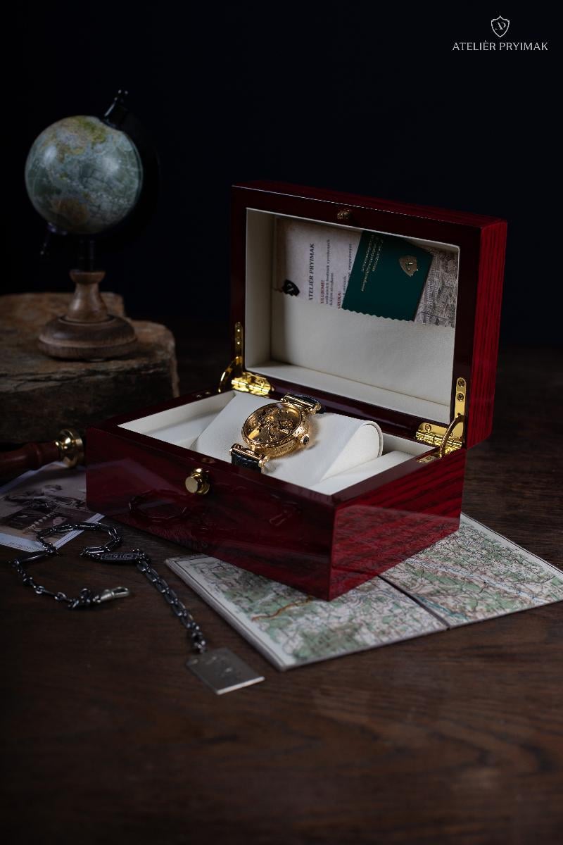 Unique antique 8-day watch HEBDOMAS 1910