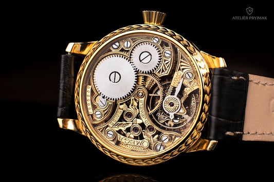 Jedinečné Starožítné Skeletové Hodinky OMEGA "MYSLIVEC" 1932