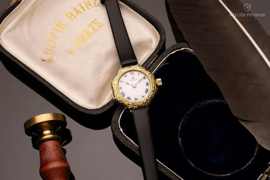 Jedinečné starožitné švýcarské damské hodinky ROLEX 1920