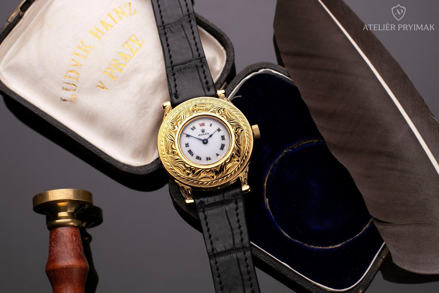 Jedinečné starožitné švýcarské hodinky ROLEX 1925