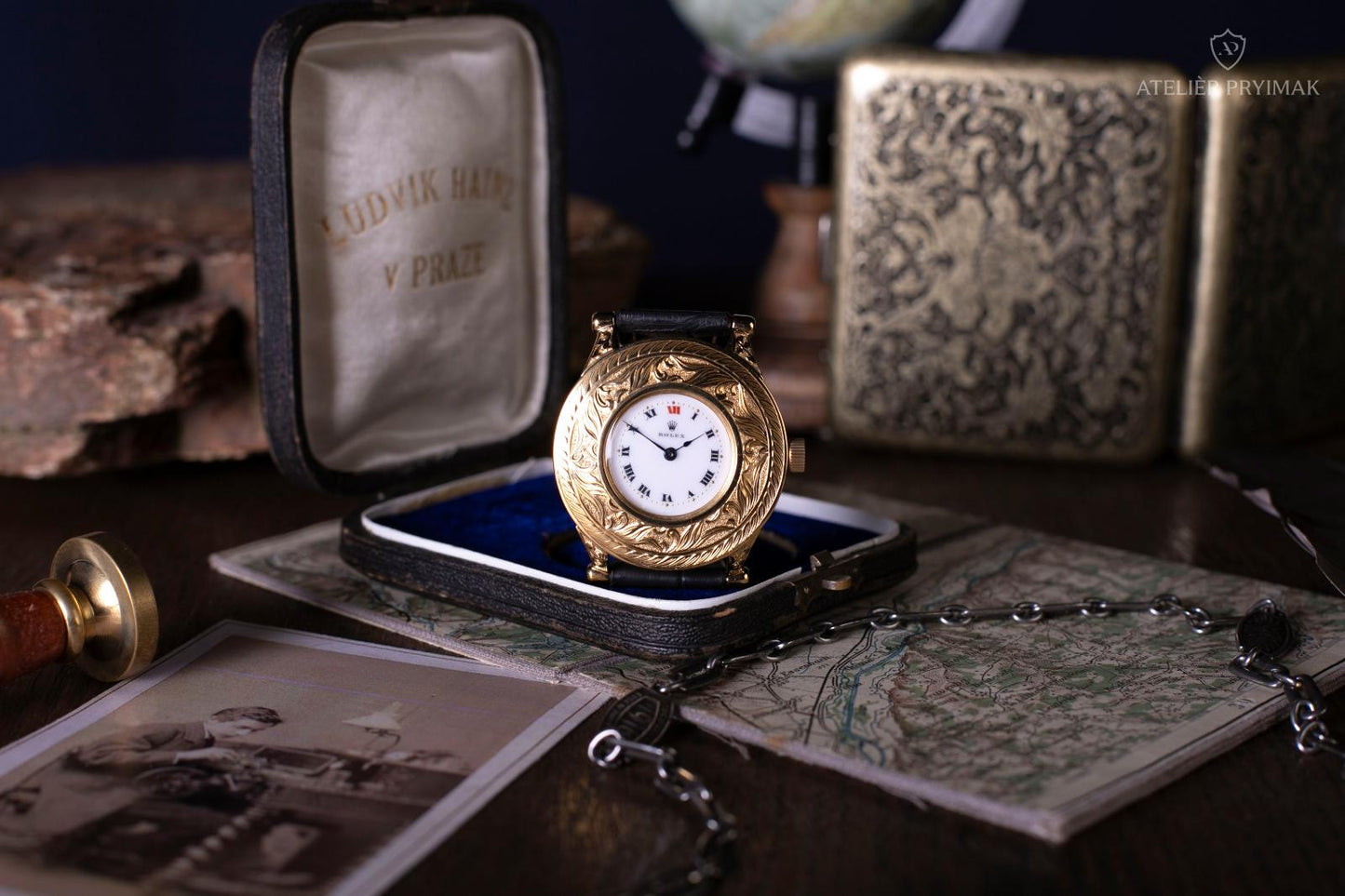 Jedinečné starožitné švýcarské hodinky ROLEX 1925