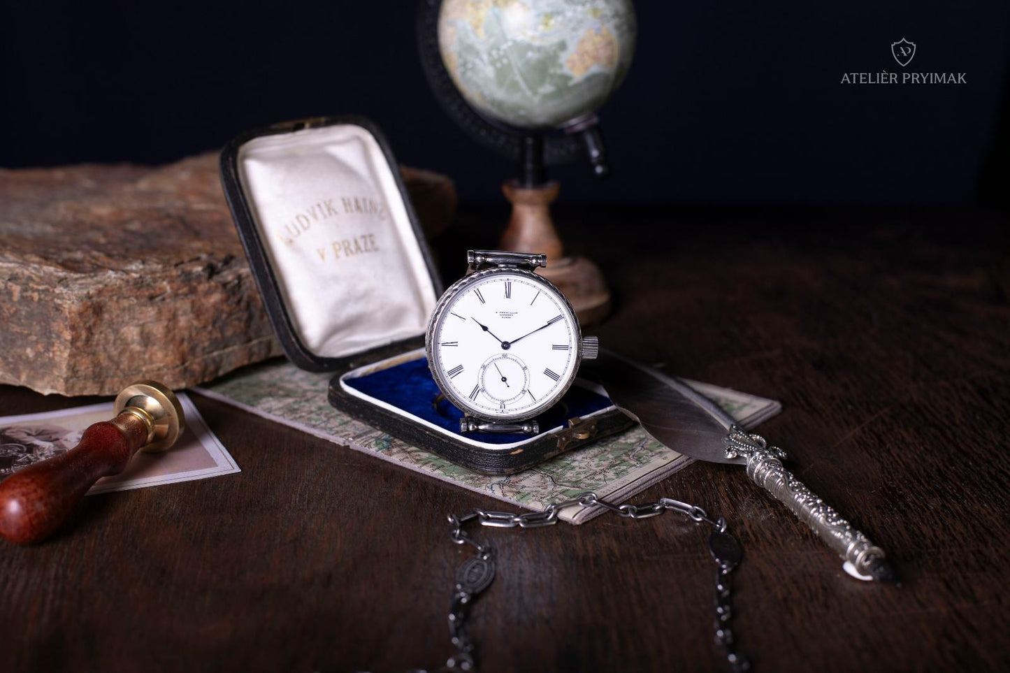 Antique Swiss Watch LONGINES Benedict Brothers New York 1911