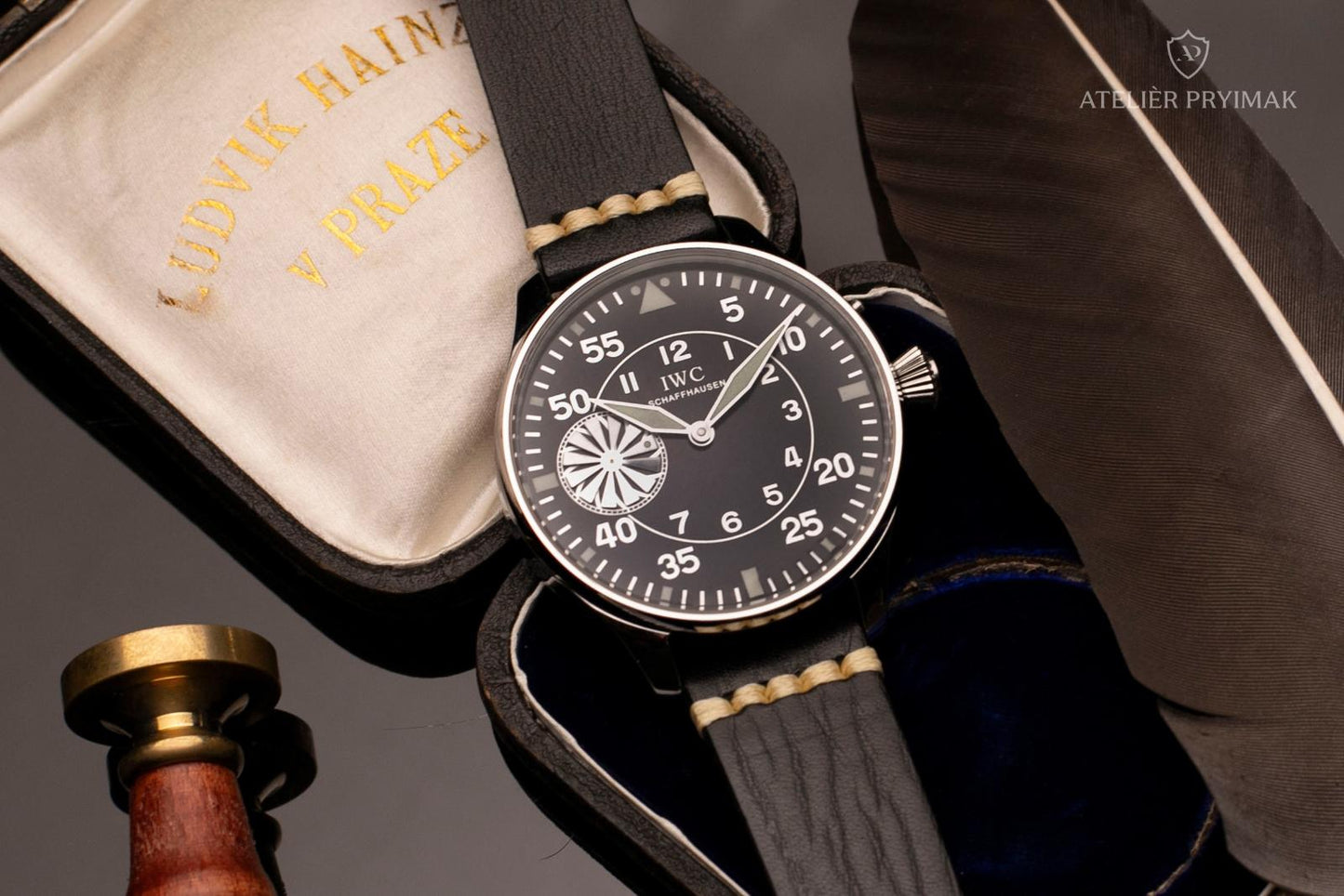 Exclusive skeleton watch IWC SCHAFFHAUSEN Old Town Astronomical Clock 1410 