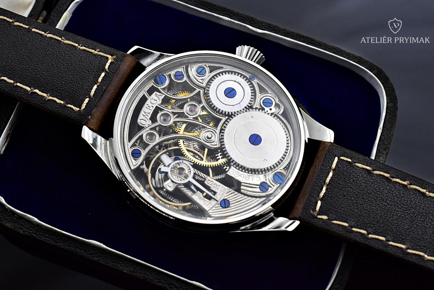 *PRE-ORDER*Exclusive OMEGA skeleton watch