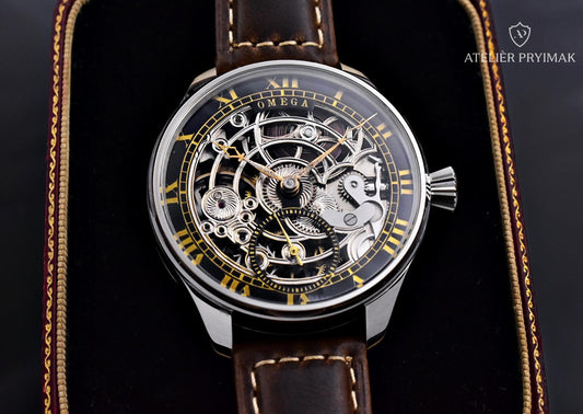 *PŘEDOBJEDNÁVKA*Exkluzivní skeletové hodinky OMEGA