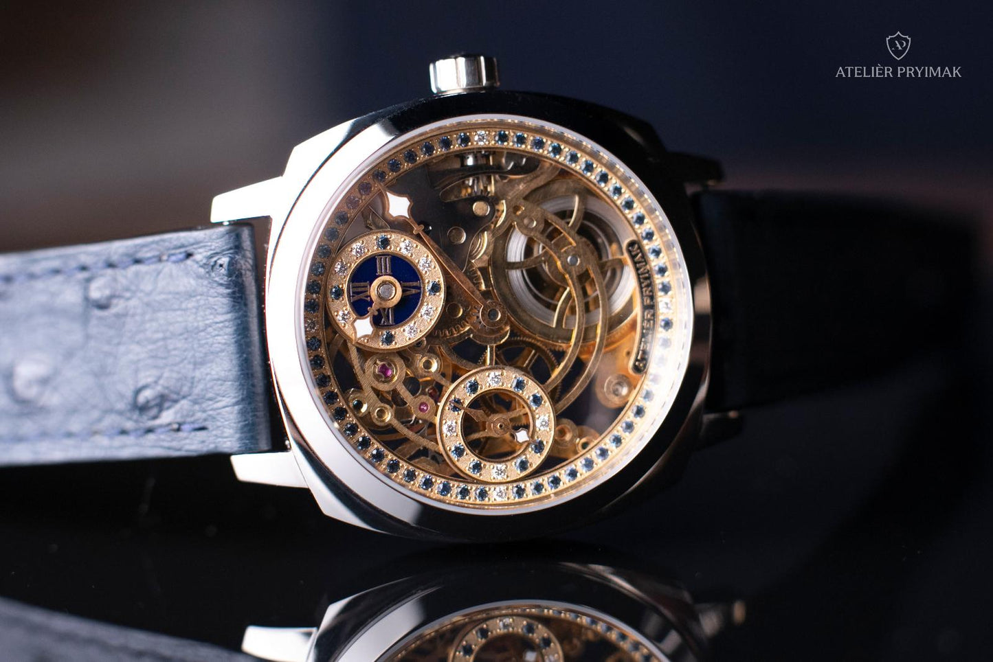 Skeletové Hodinky Ateliér Pryimak – Le Regulateur