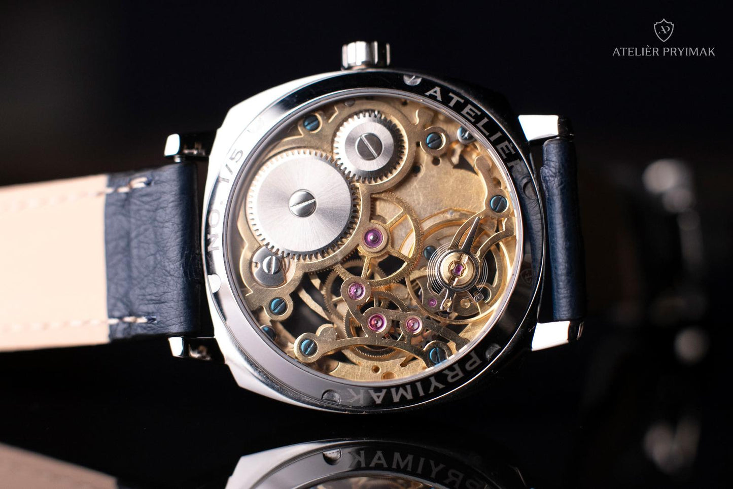 Skeletové Hodinky Ateliér Pryimak – Le Regulateur