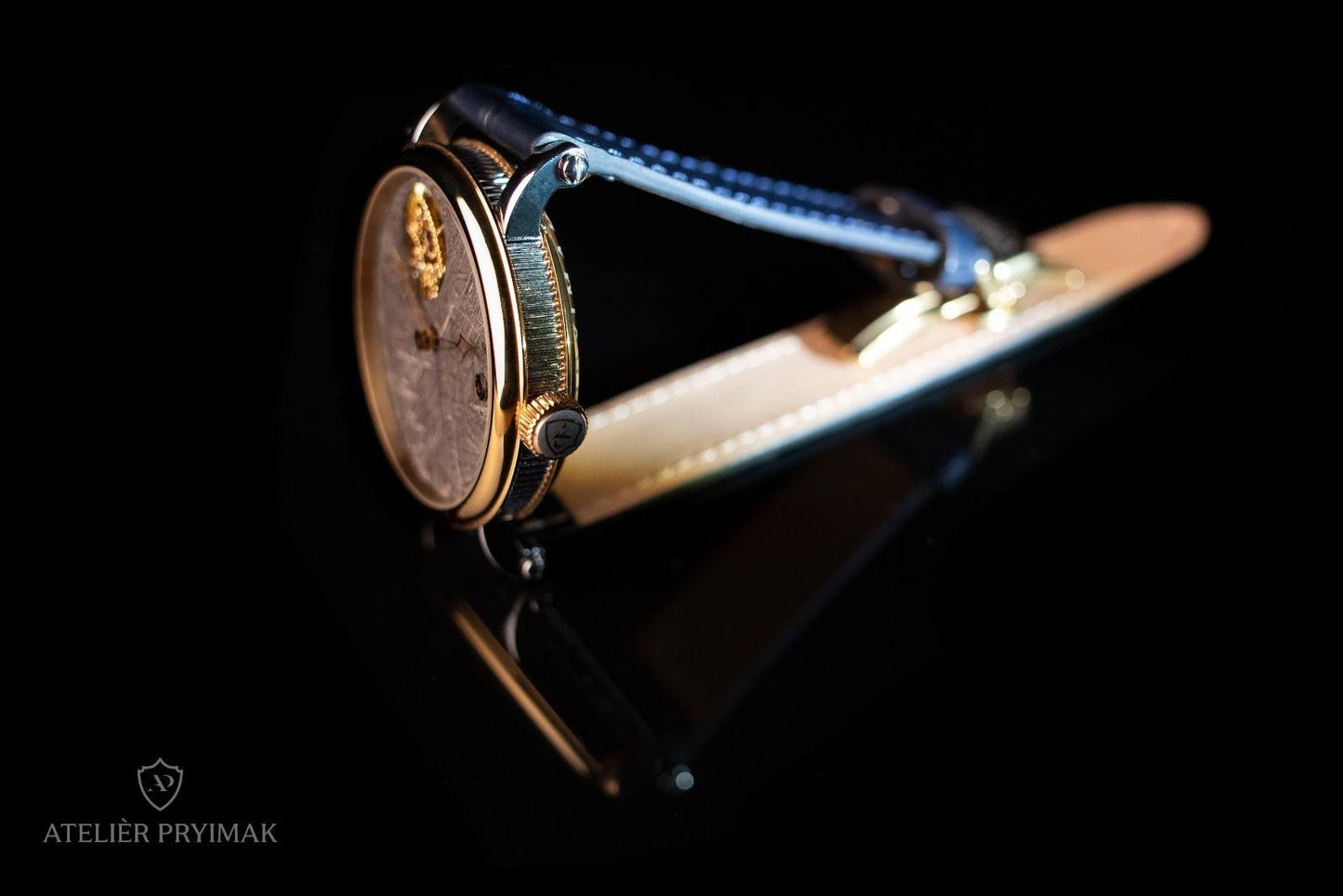 Skeletové Hodinky Ateliér Pryimak – Meteorite Limitovaná Edice