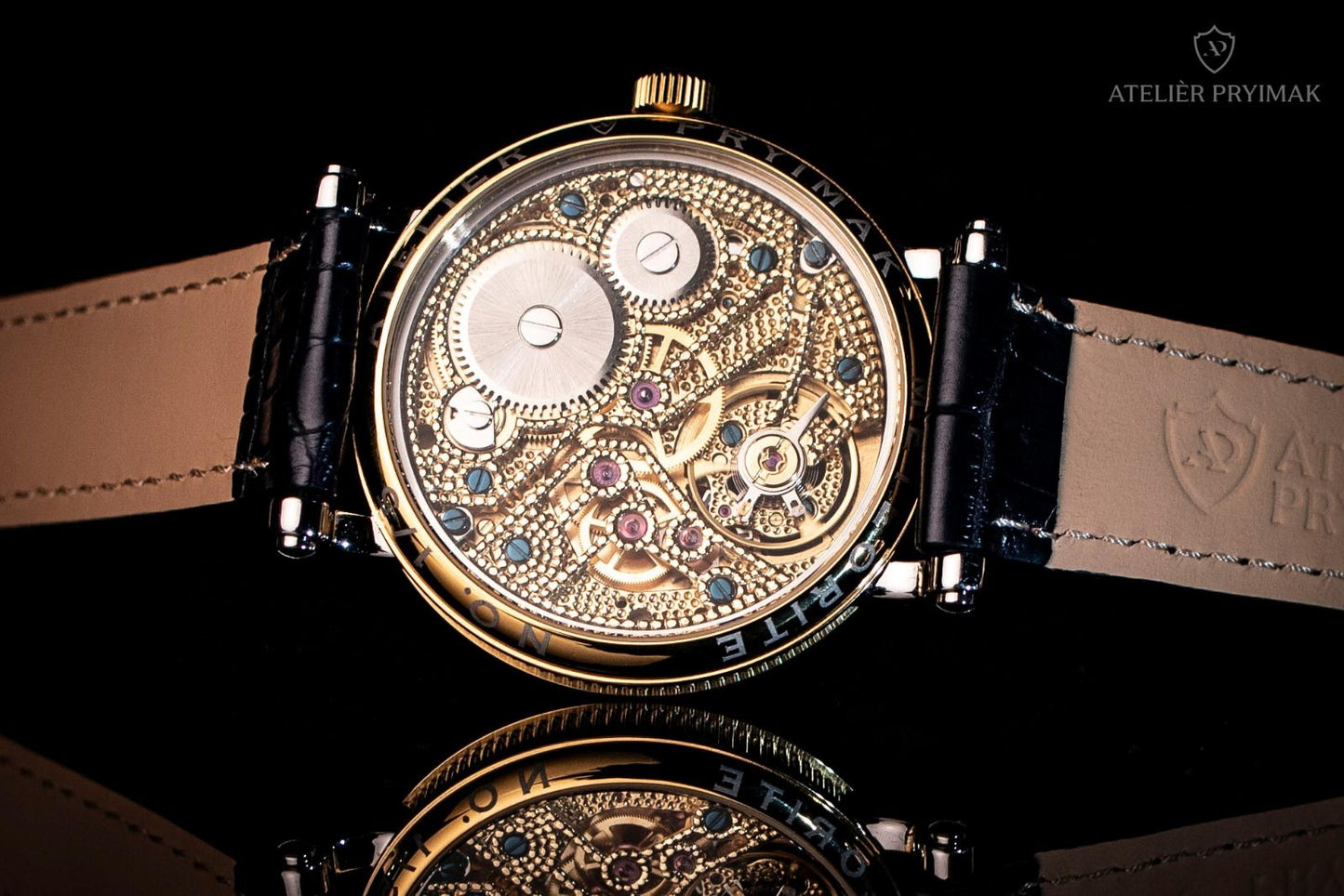Skeletové Hodinky Ateliér Pryimak – Meteorite Limitovaná Edice