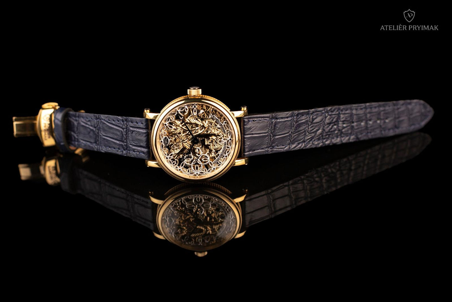 Starožitné Skeletové Hodinky IWC Schaffhausen "ČESKÝ LEV" 1922