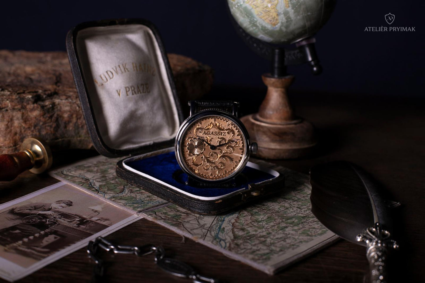 Starožitné Švýcarské Hodinky AGASSIZ [LONGINES] 1900