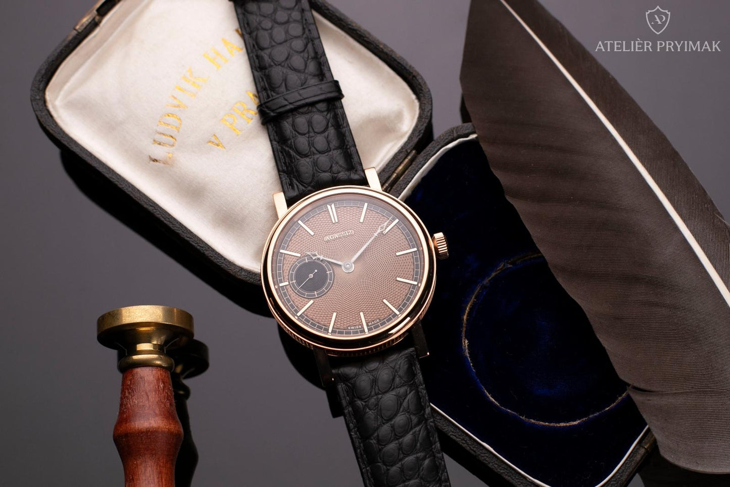 Starožitné Švýcarské Hodinky AGASSIZ (LONGINES) 1900 - 21 JEWELS