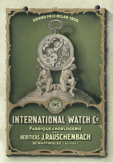 Starožitné Švýcarské Hodinky IWC SCHAFFHAUSEN 1910