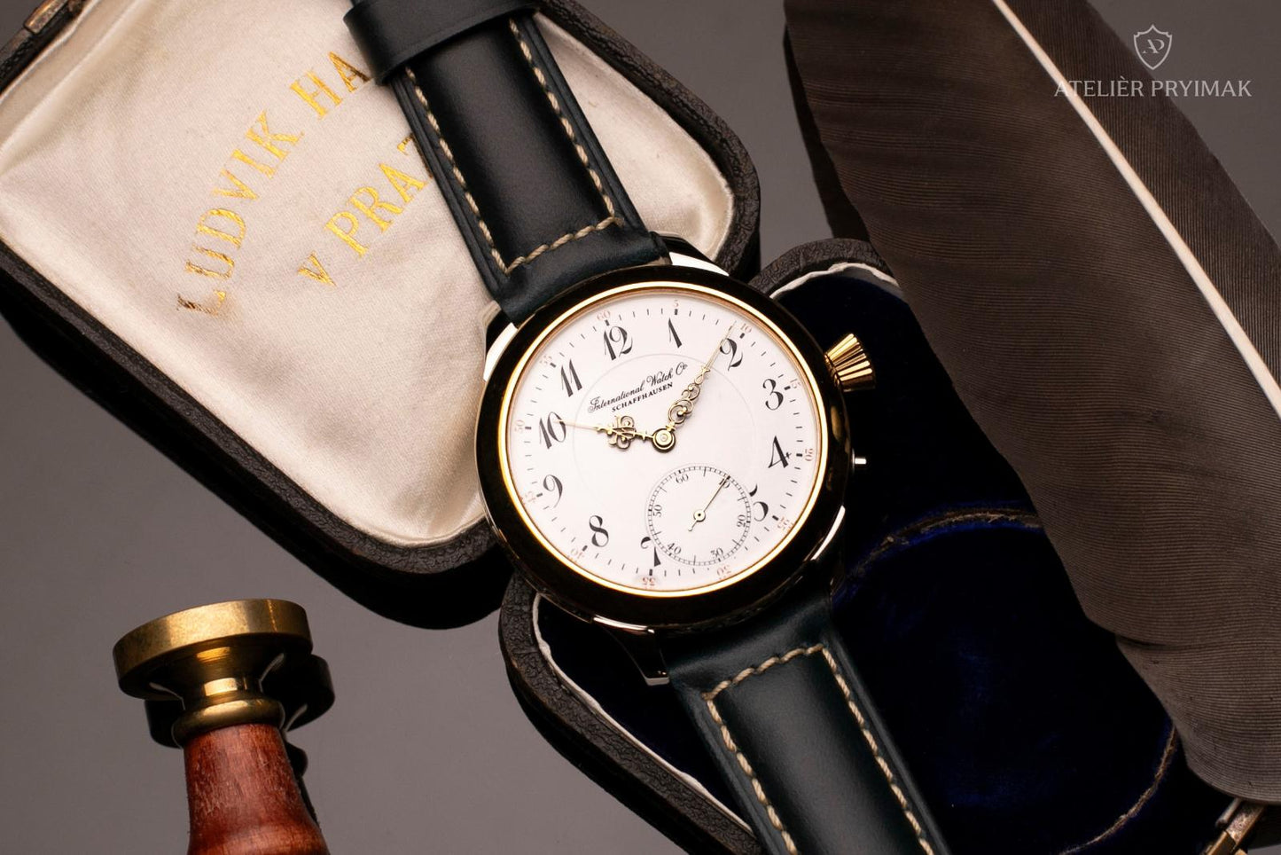 Exclusive skeleton watch IWC SCHAFFHAUSEN Old Town Astronomical Clock 1410 