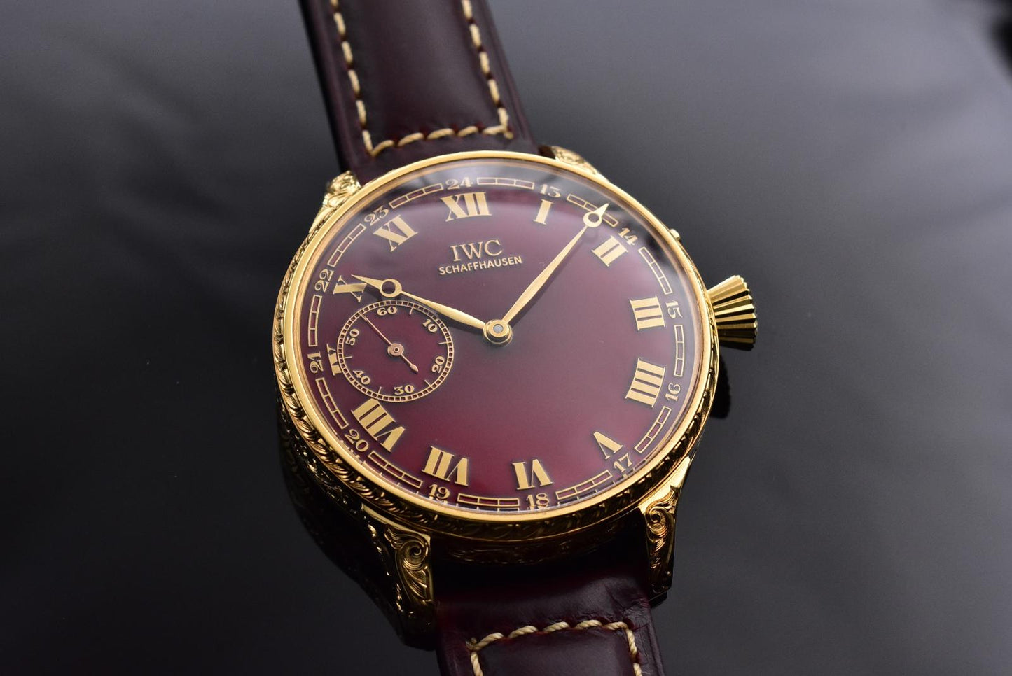 Exclusive skeleton watch IWC SCHAFFHAUSEN Old Town Astronomical Clock 1410 