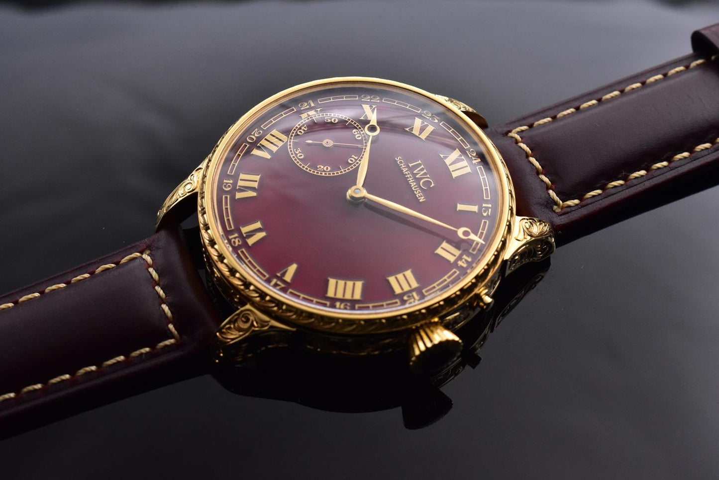 Exclusive skeleton watch IWC SCHAFFHAUSEN Old Town Astronomical Clock 1410 