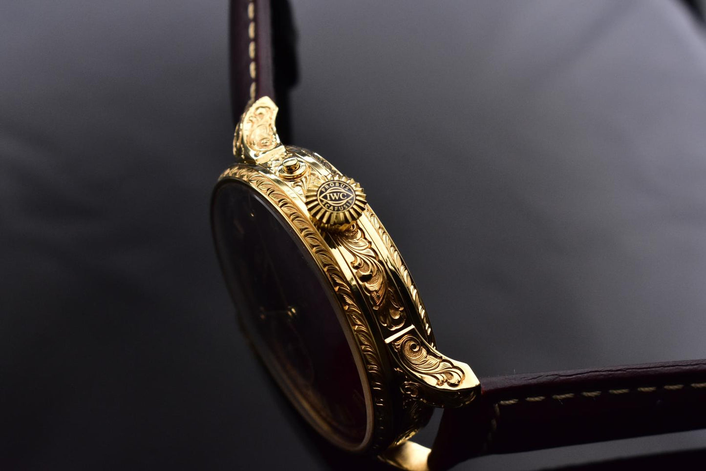 Exclusive skeleton watch IWC SCHAFFHAUSEN Old Town Astronomical Clock 1410 