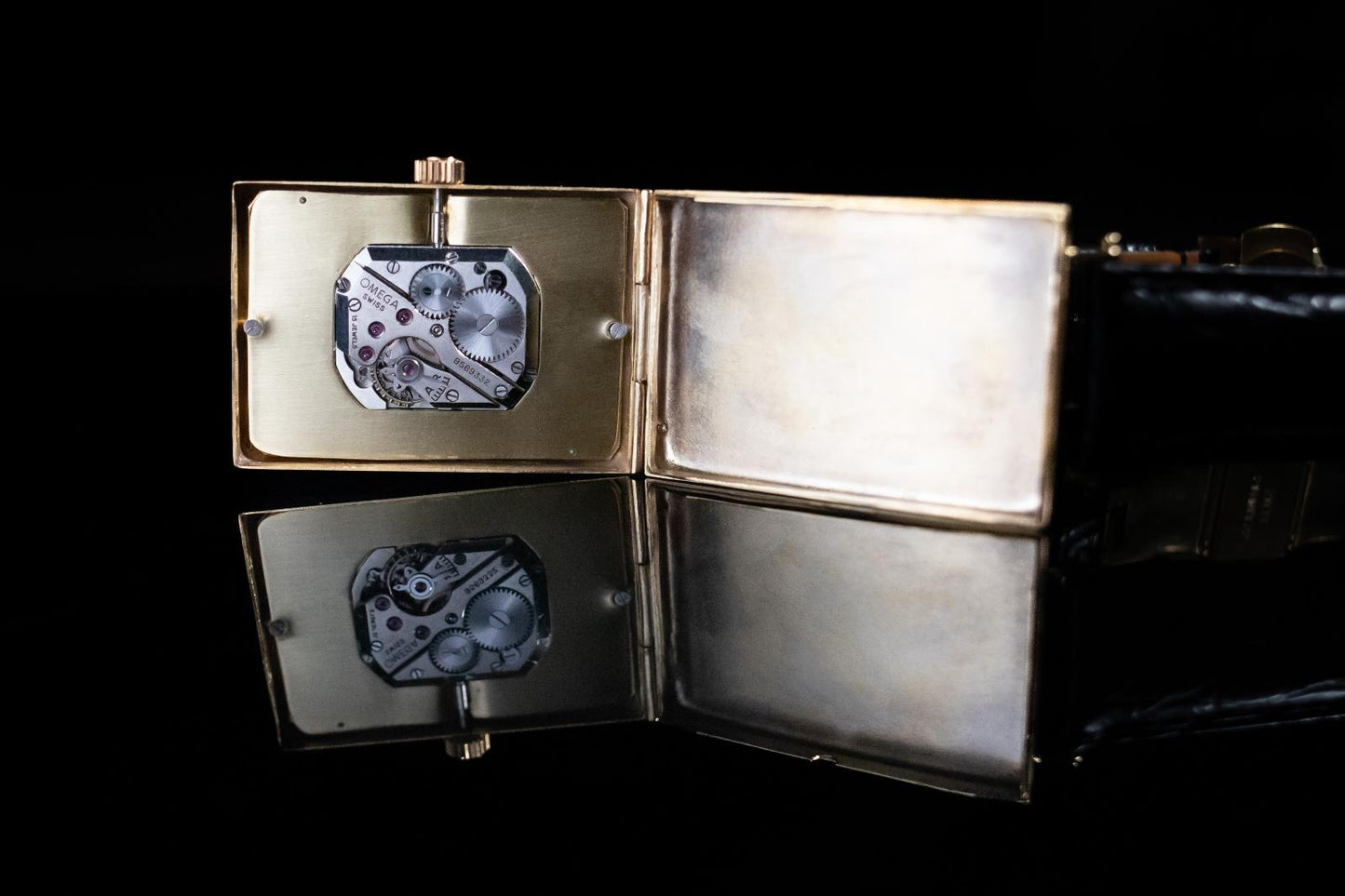 Starožitné švýcarské hodinky Omega ART DÉCO 1942