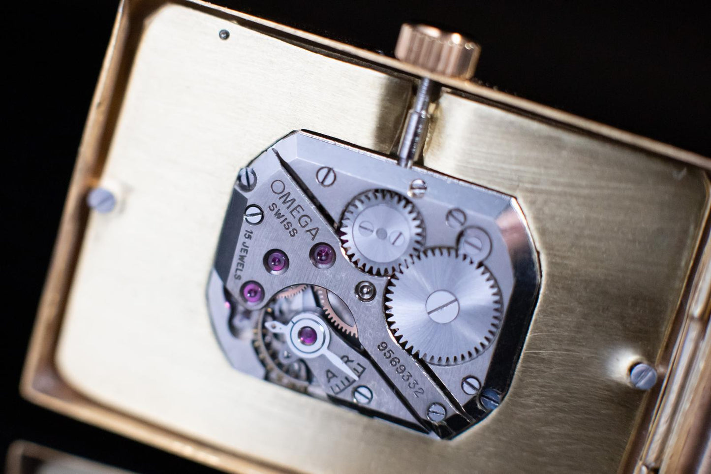 Starožitné švýcarské hodinky Omega ART DÉCO 1942