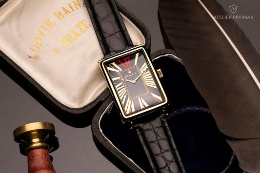 Starožitné švýcarské hodinky ROLEX ART DÉCO 1930
