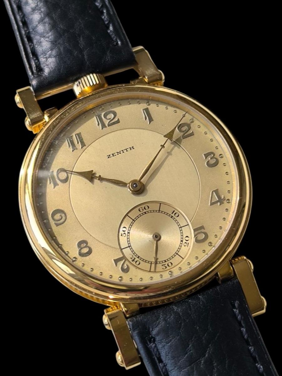 Antique Swiss watch ZENITH ART DÉCO 1951