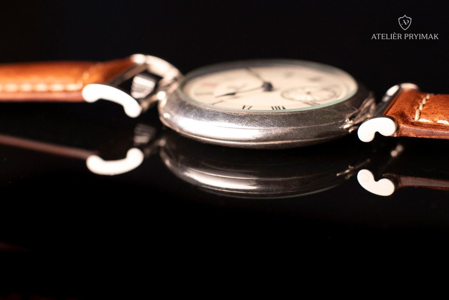 Starožitné švýcarské stříbrné hodinky OMEGA 1903