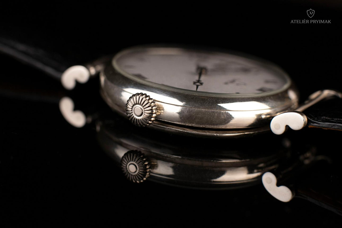 Starožitné švýcarské stříbrné hodinky OMEGA 1924
