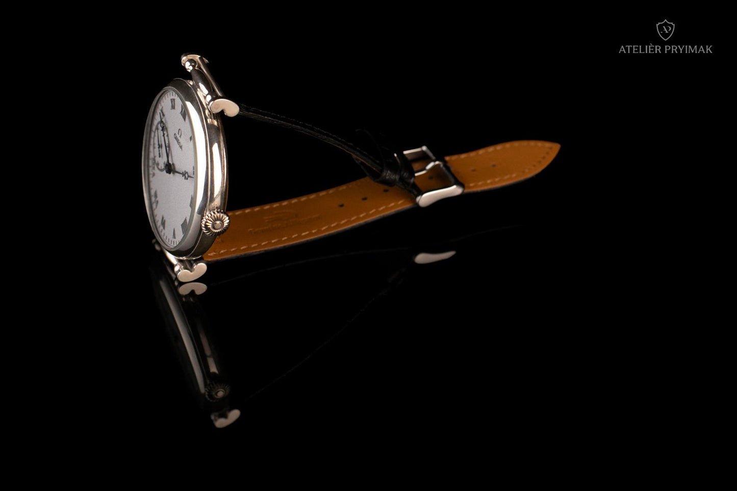Starožitné švýcarské stříbrné hodinky OMEGA 1924