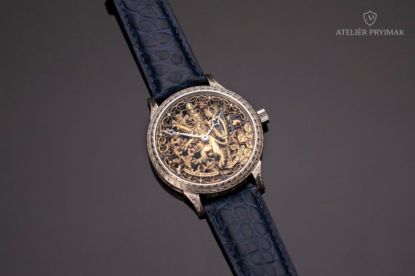 Stříbrné Starožitné Skeletové Hodinky OMEGA "ČESKÝ LEV" 1934