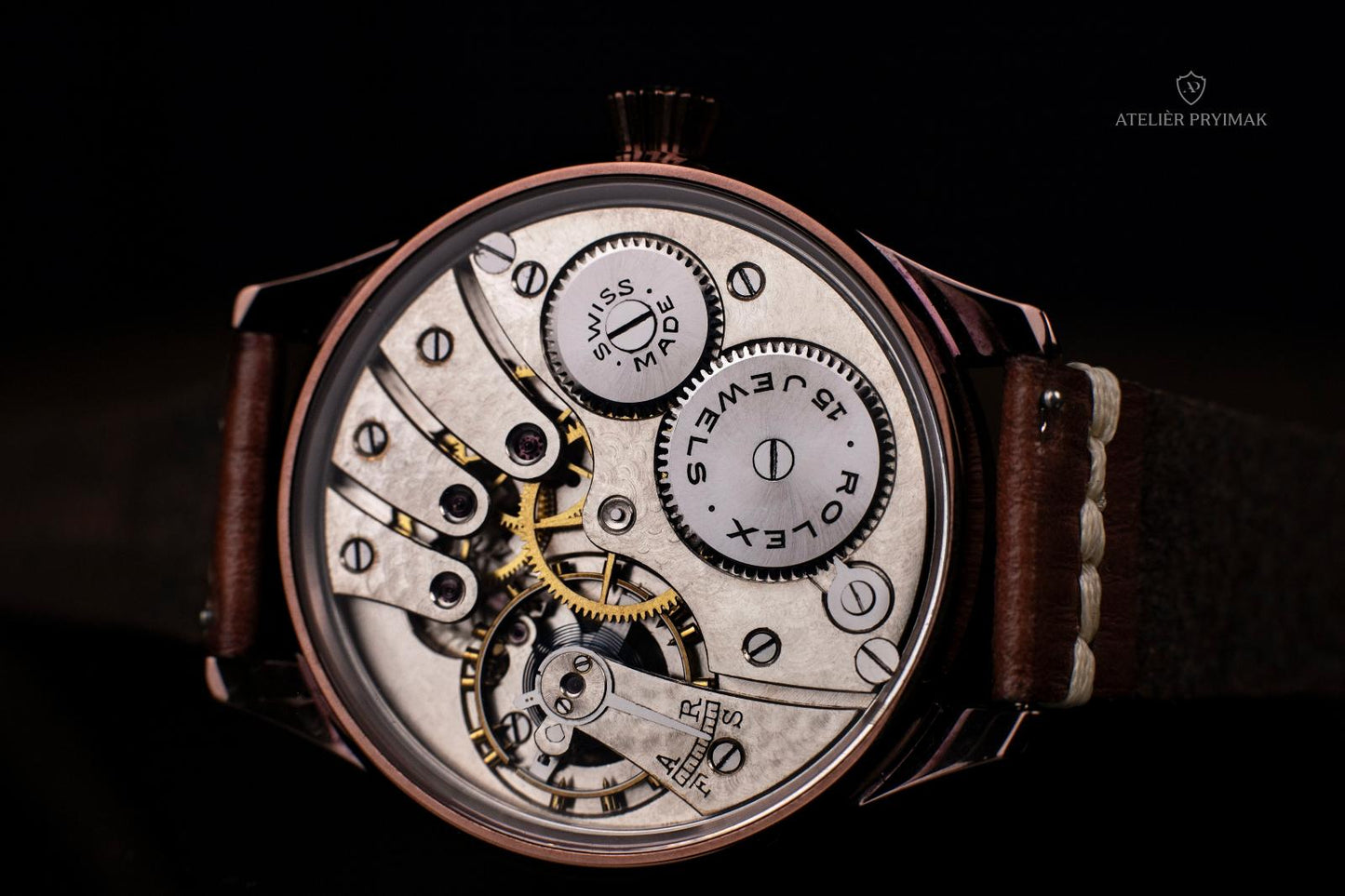 Vojenské starožitné hodinky ROLEX 1920